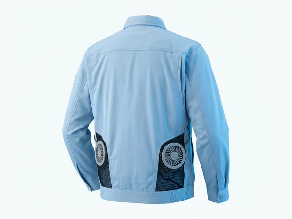Cooling fan jacket with long sleeves